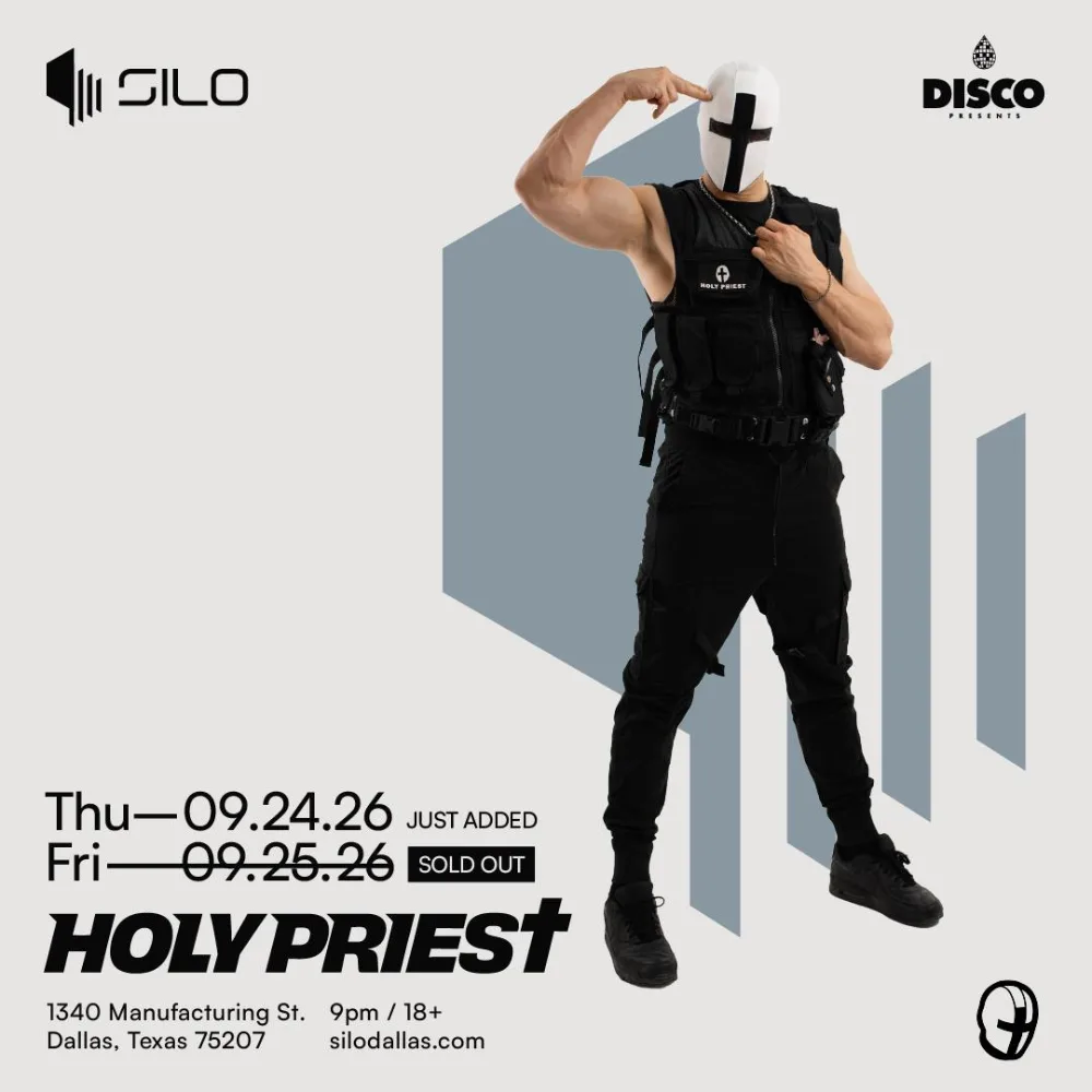 Holy Priest — event flyer