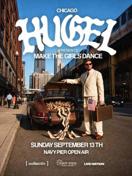 HUGEL — event flyer