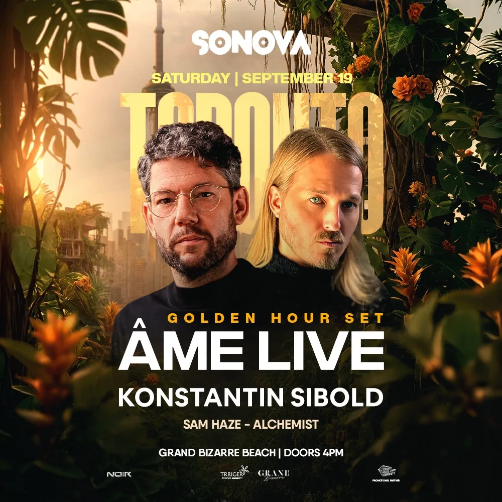 Âme, Konstantin Sibold, Sam Haze, Alchemist — event flyer