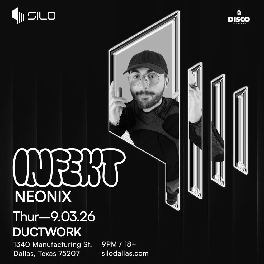 INFEKT, Neonix — event flyer