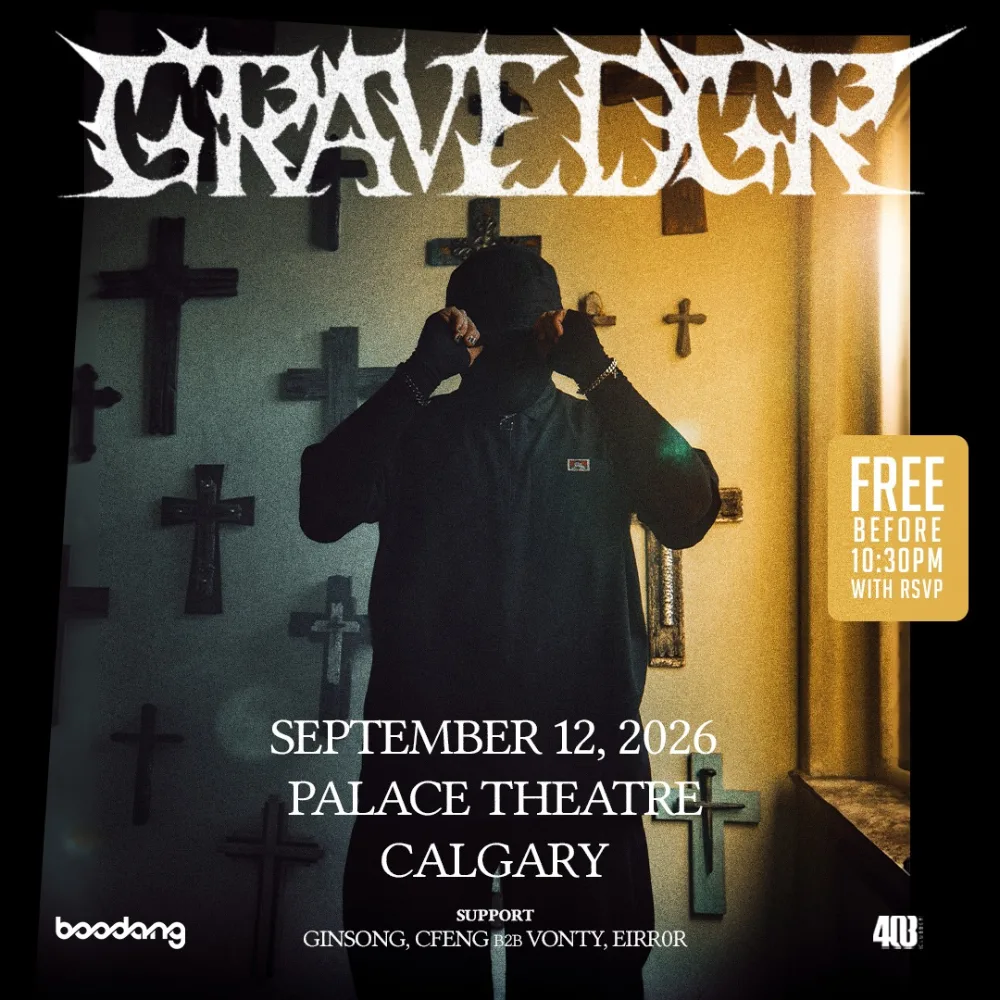 GRAVEDGR — event flyer