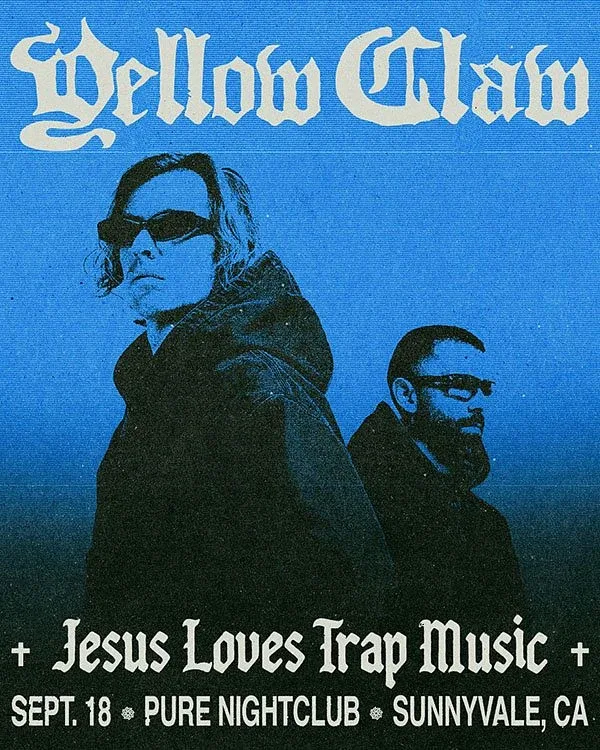 Yellow Claw — event flyer
