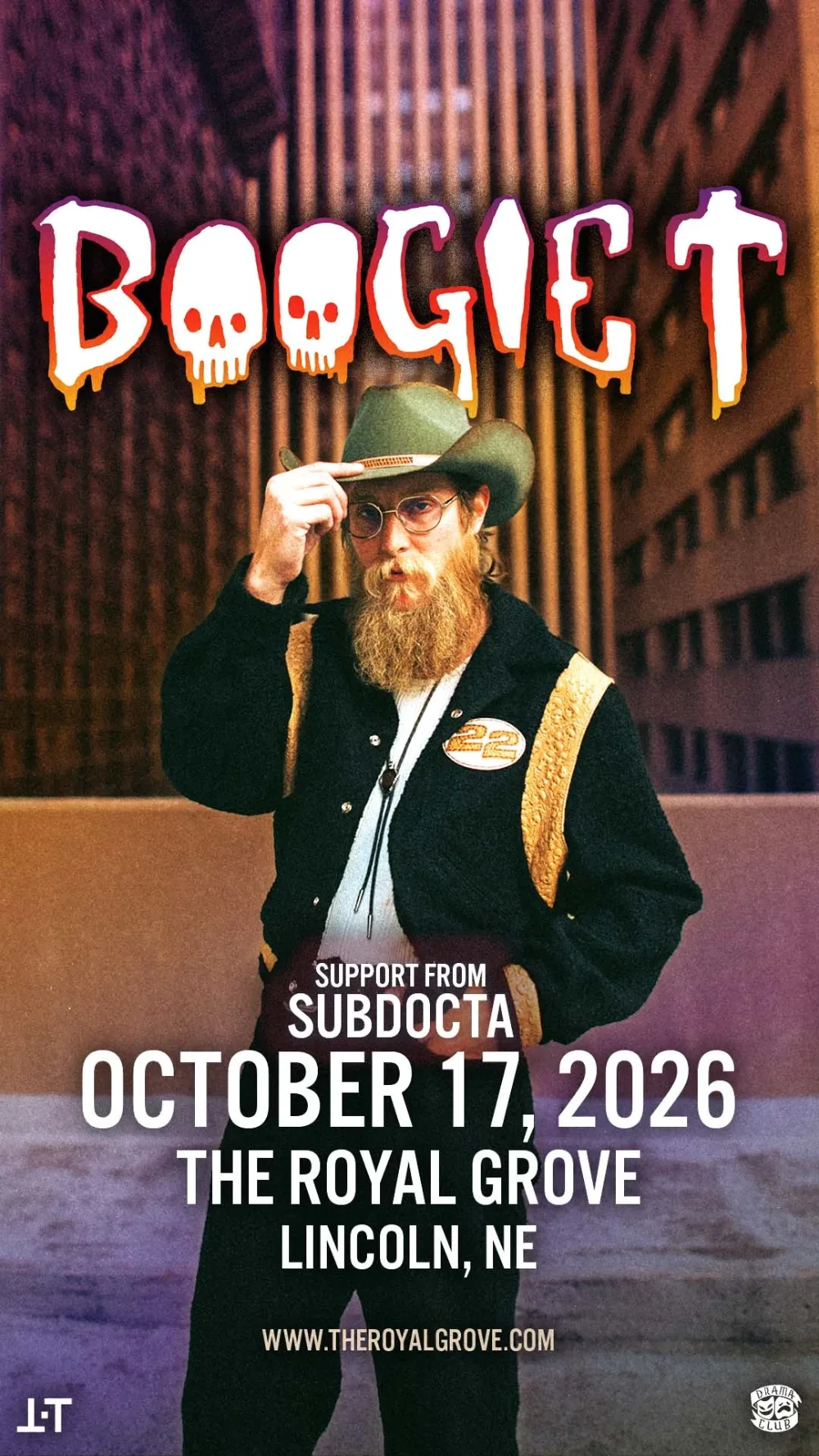 Boogie T, SubDocta — event flyer