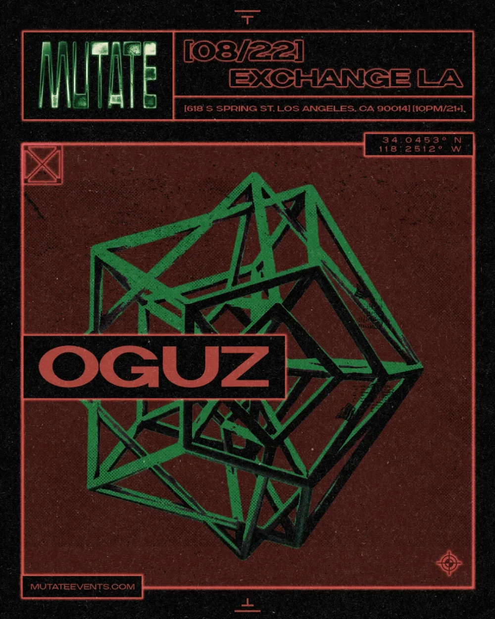 OGUZ — event flyer