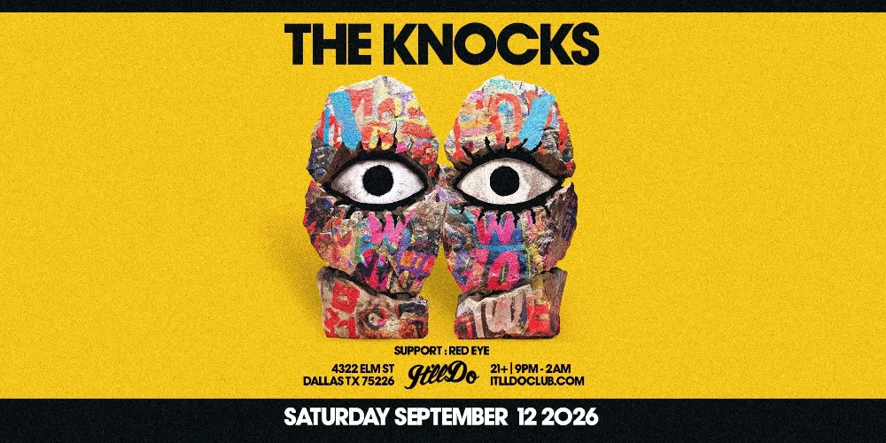 The Knocks — event flyer