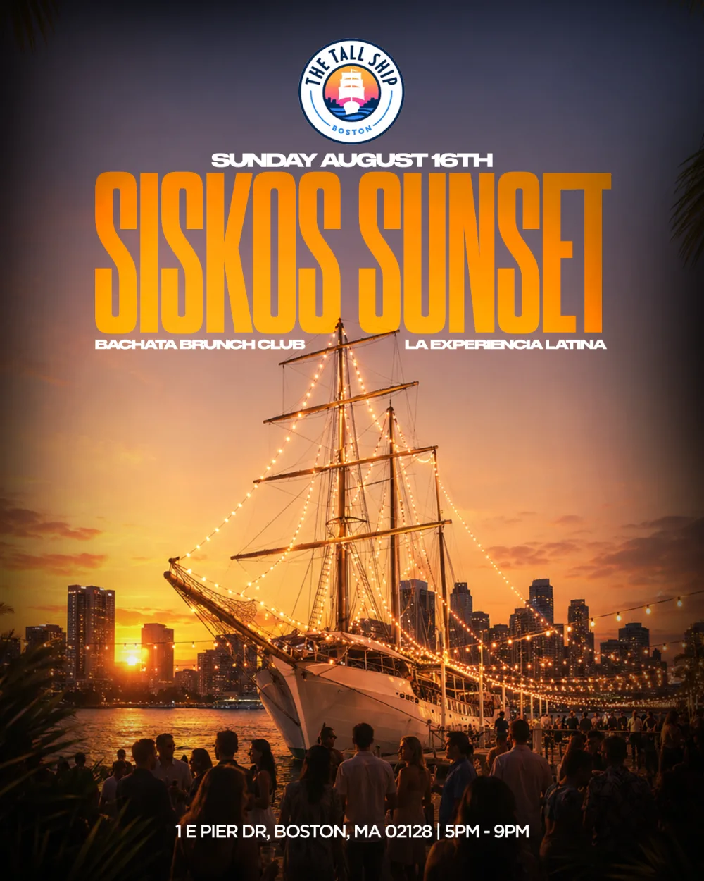 Sisko's Sunset Festival — event flyer