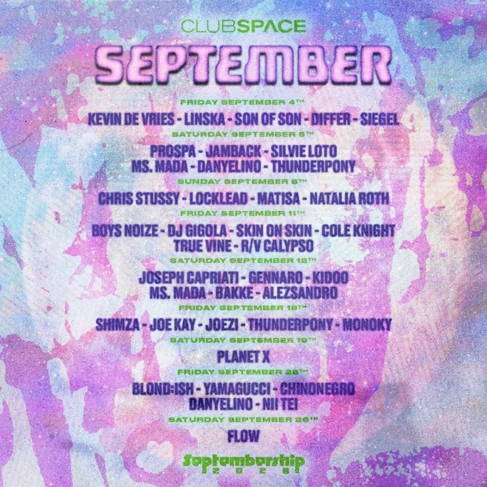 Joseph Capriati, Gennaro (Raleigh), Kidoo, Ms. Mada, Bakke, Alezsandro — event flyer