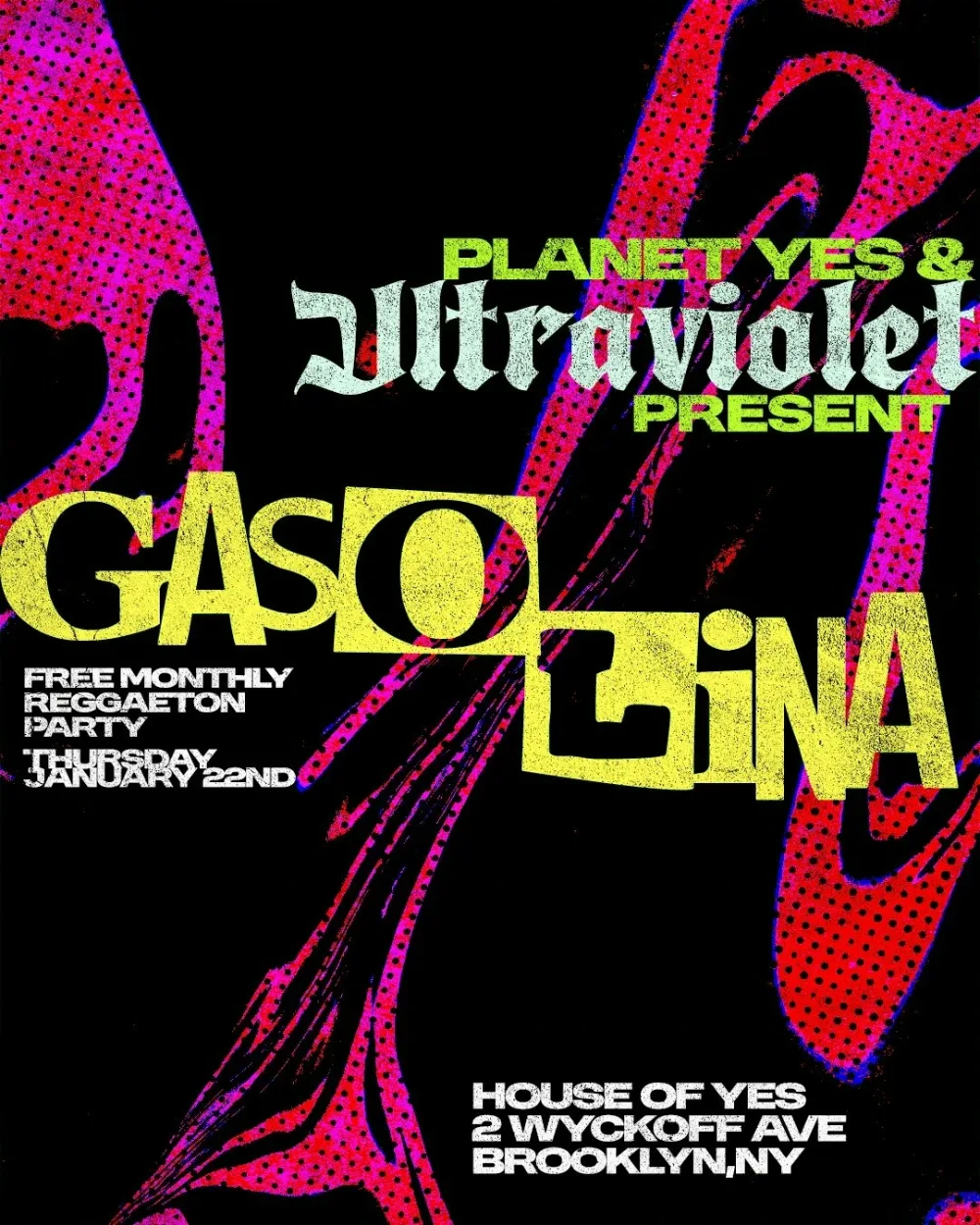 Ultra Violet — event flyer