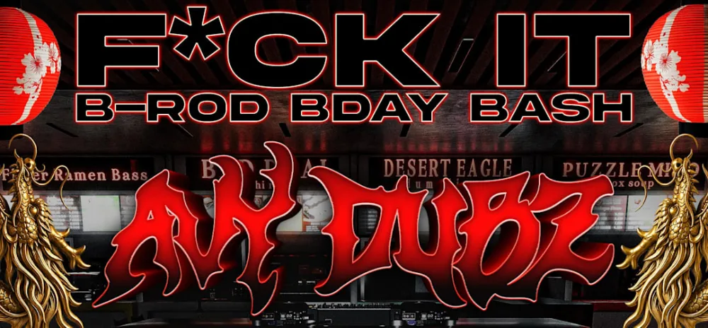 Avydubz — event flyer