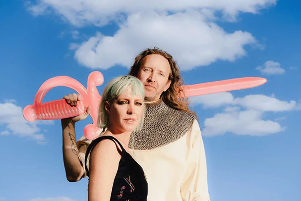 Sylvan Esso — event flyer