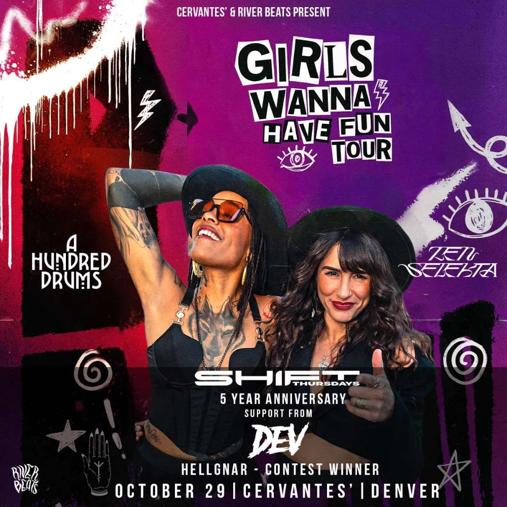 Girls Wanna Have Fun — event flyer
