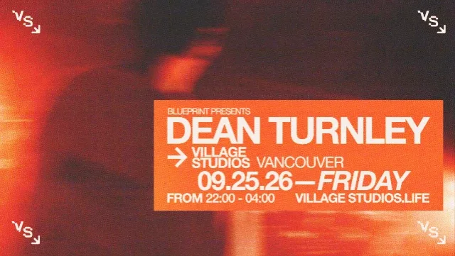 Dean Turnley — event flyer