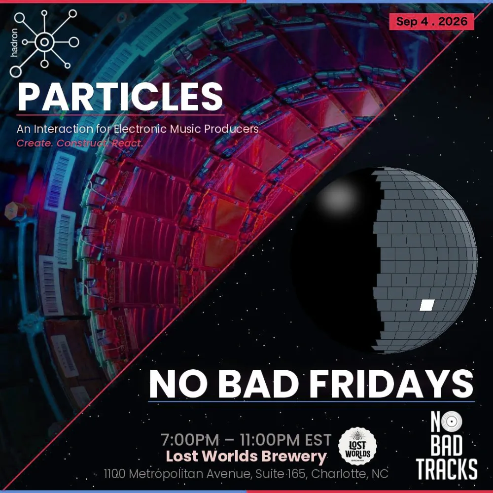 PARTICLES - - No Bad Fridays [NBT028] — event flyer