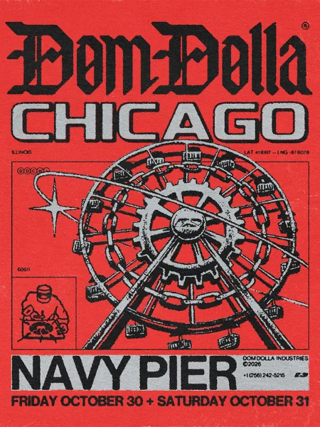 Dom Dolla — event flyer
