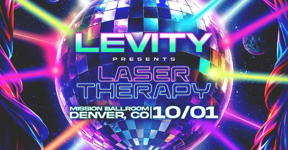 Levity — event flyer