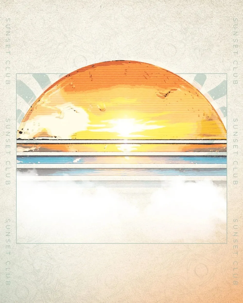 Sunset Club Sundays — event flyer