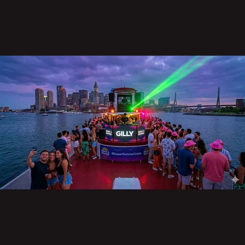 EDM Boat Party — event flyer