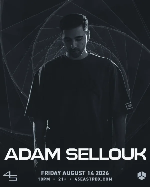 Adam Sellouk — event flyer