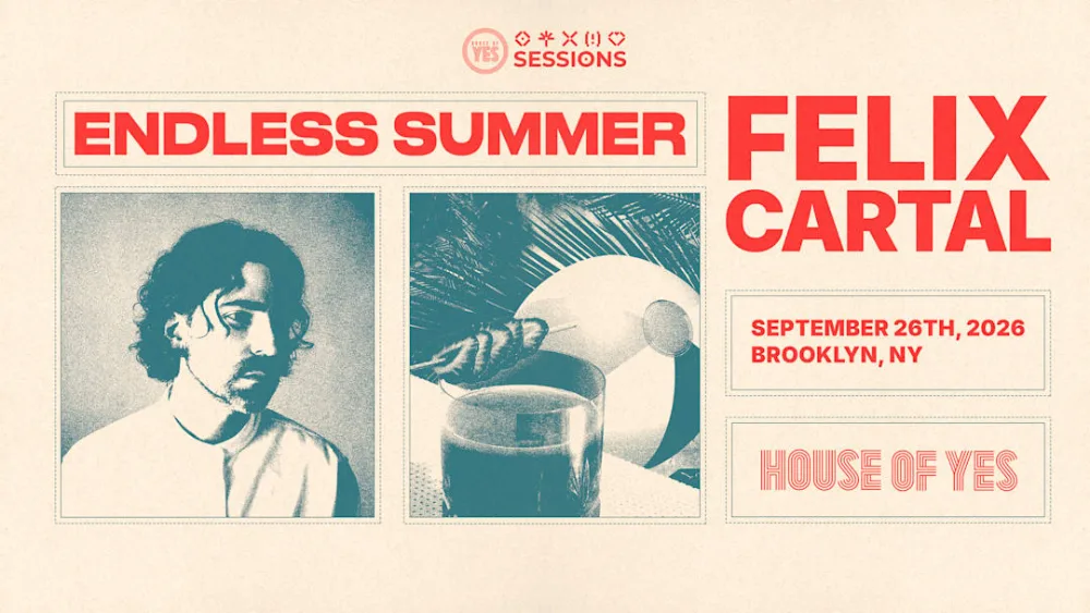 Felix Cartal — event flyer