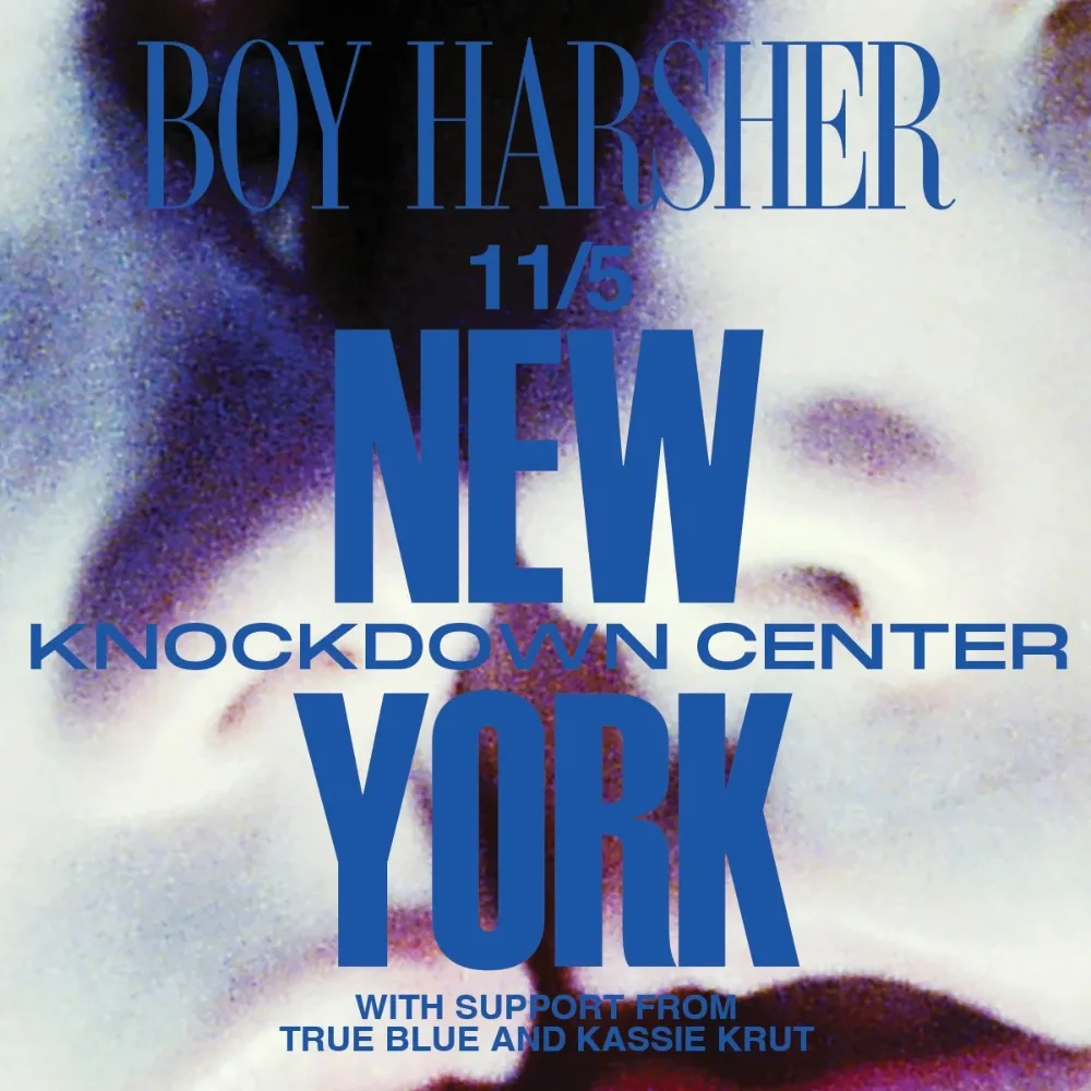 Boy Harsher, Kassie Krut — event flyer