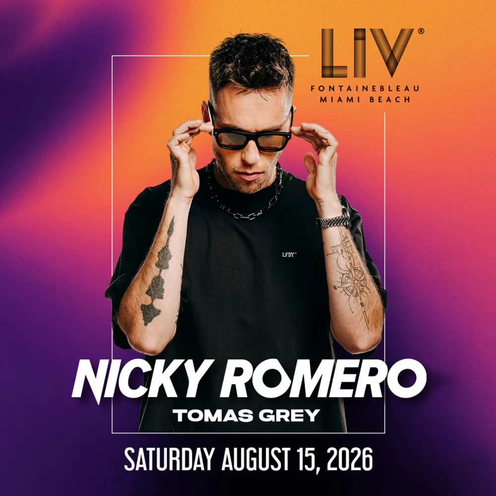 Nicky Romero — event flyer