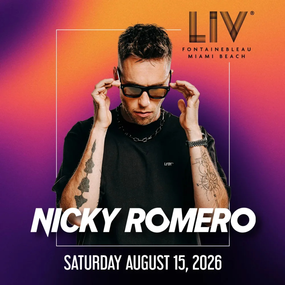 Nicky Romero — event flyer