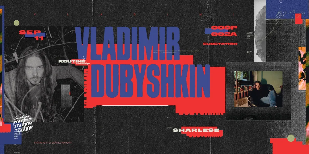 Vladimir Dubyshkin — event flyer