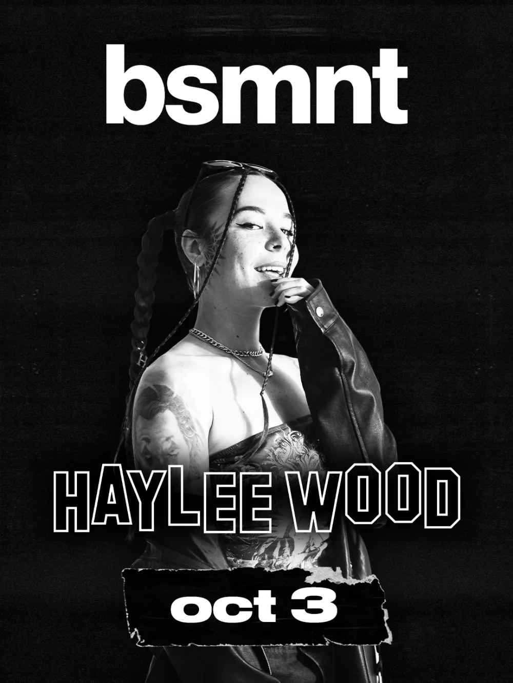 Haylee Wood — event flyer