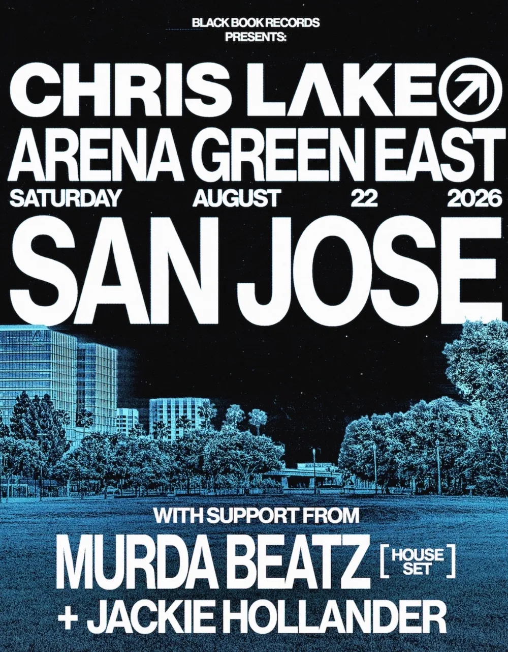 Chris Lake, Murda Beatz, Jackie Hollander — event flyer