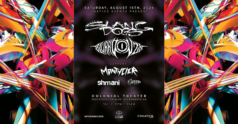 Slang Dogs, blurrd vzn, MontyCler, shmani, IIBARRA — event flyer