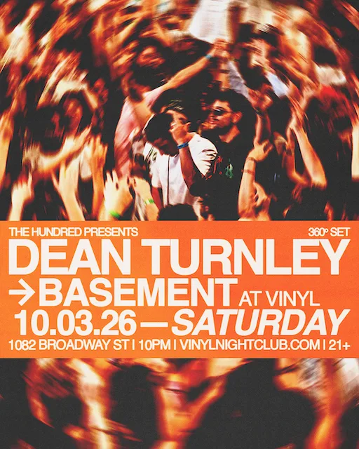 Dean Turnley — event flyer