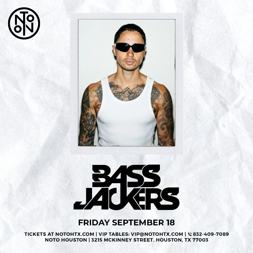 Bassjackers — event flyer