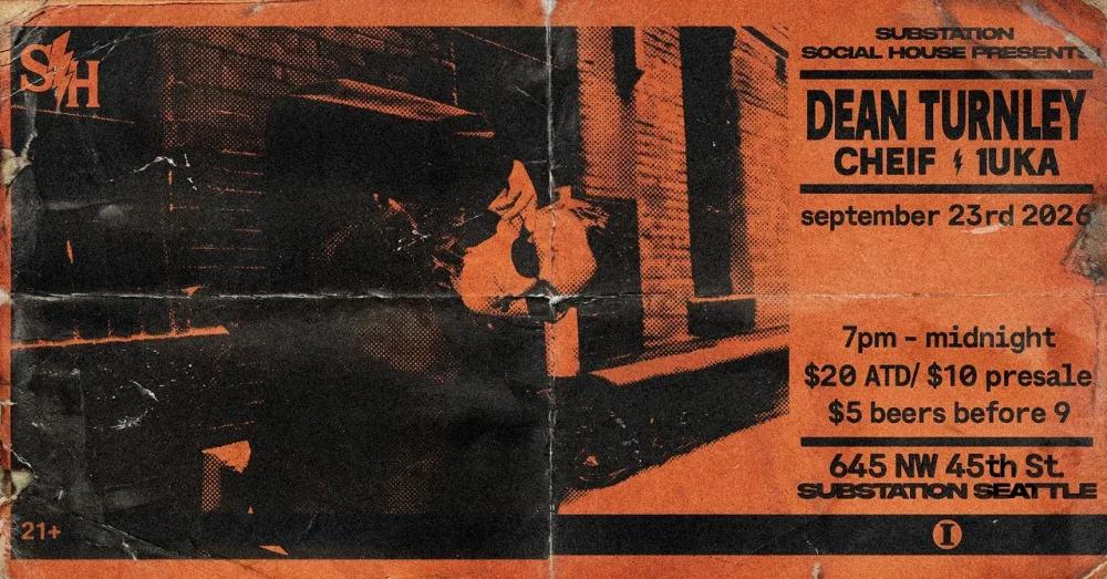 Dean Turnley — event flyer