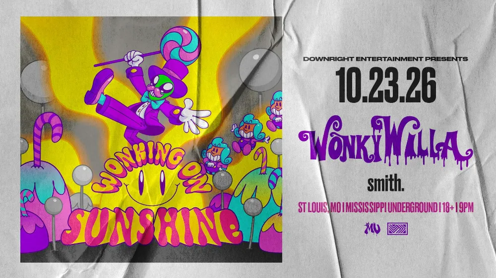 WonkyWilla, Smith. — event flyer