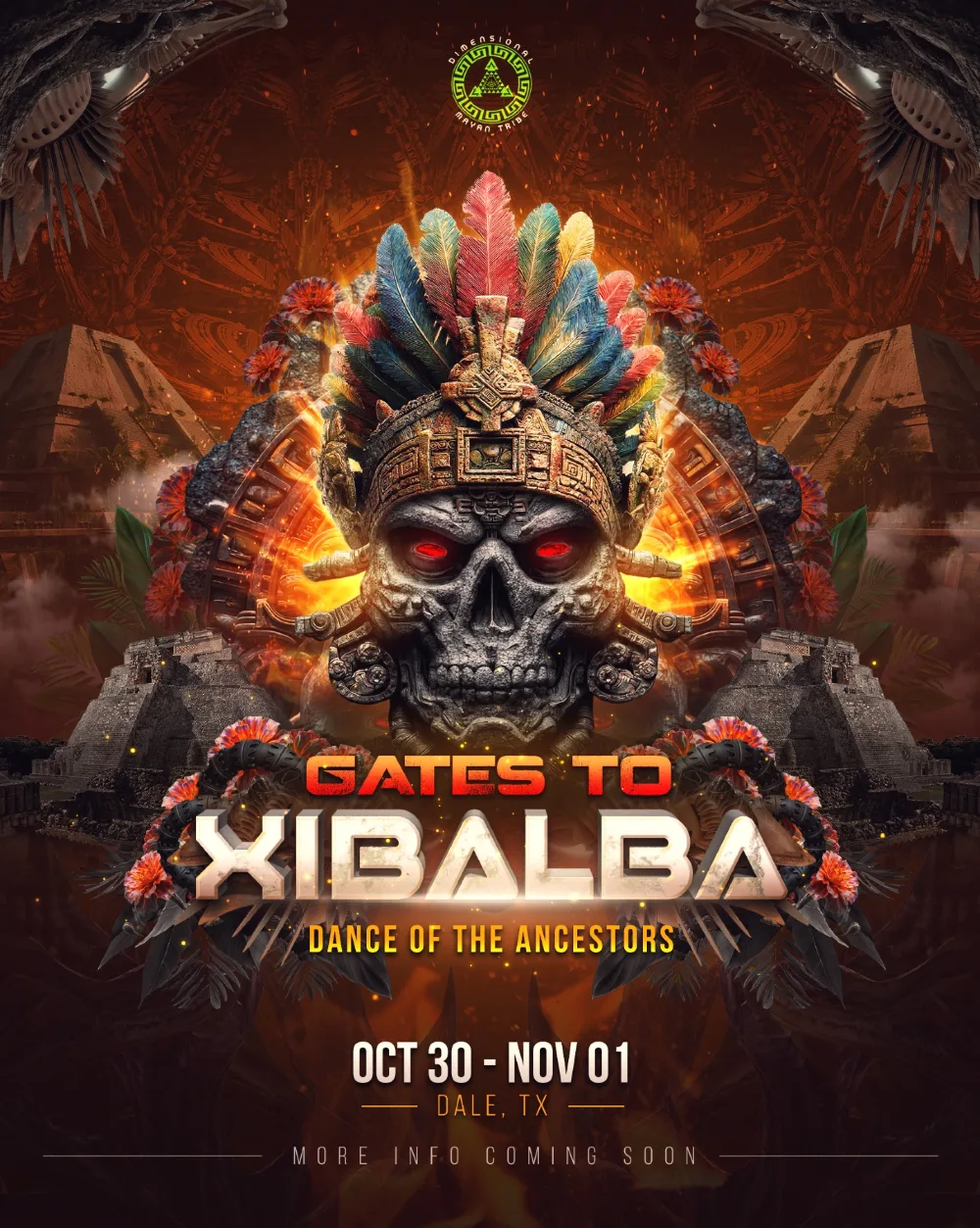 Gates To Xibalba — event flyer