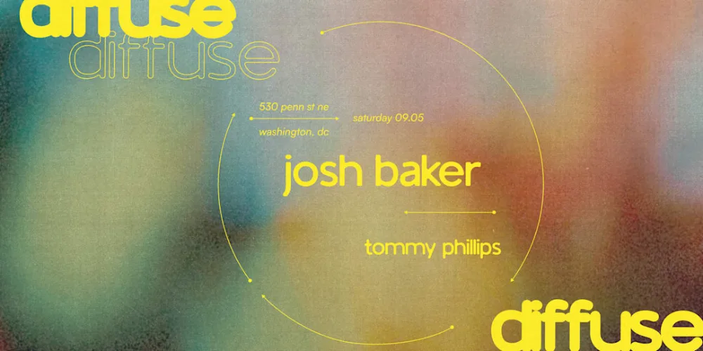 Josh Baker, Tommy Phillips — event flyer