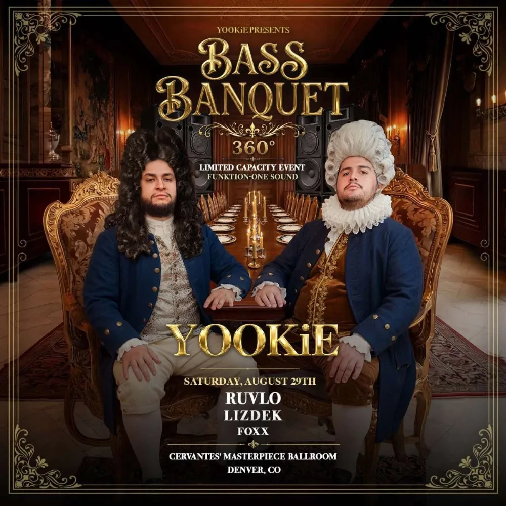 YOOKiE, Ruvlo, Lizdek — event flyer