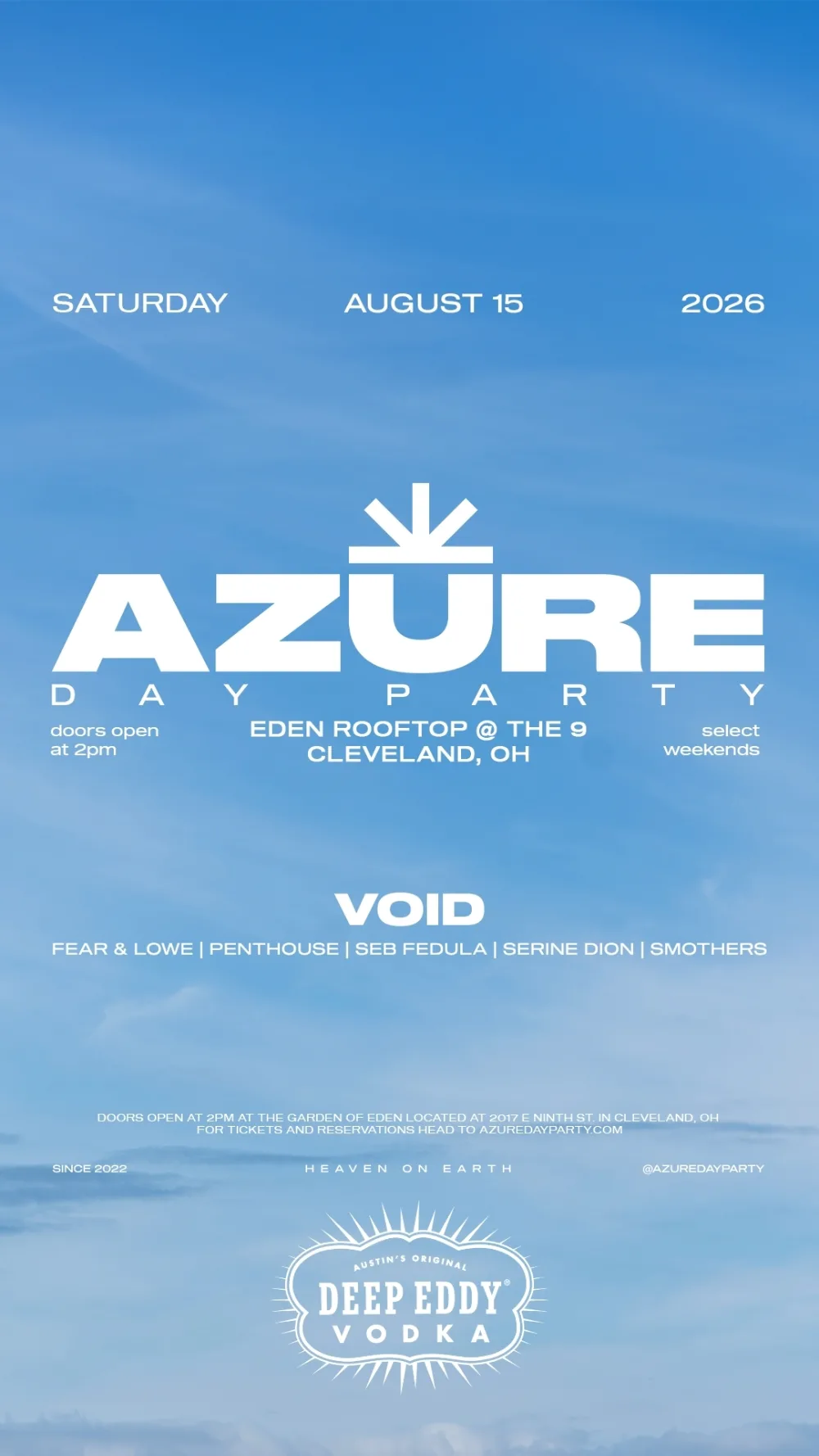 Luke Alexander — event flyer