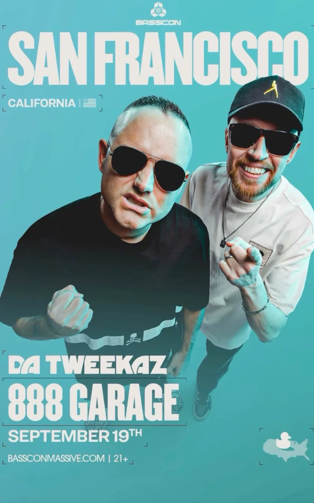 Da Tweekaz — event flyer