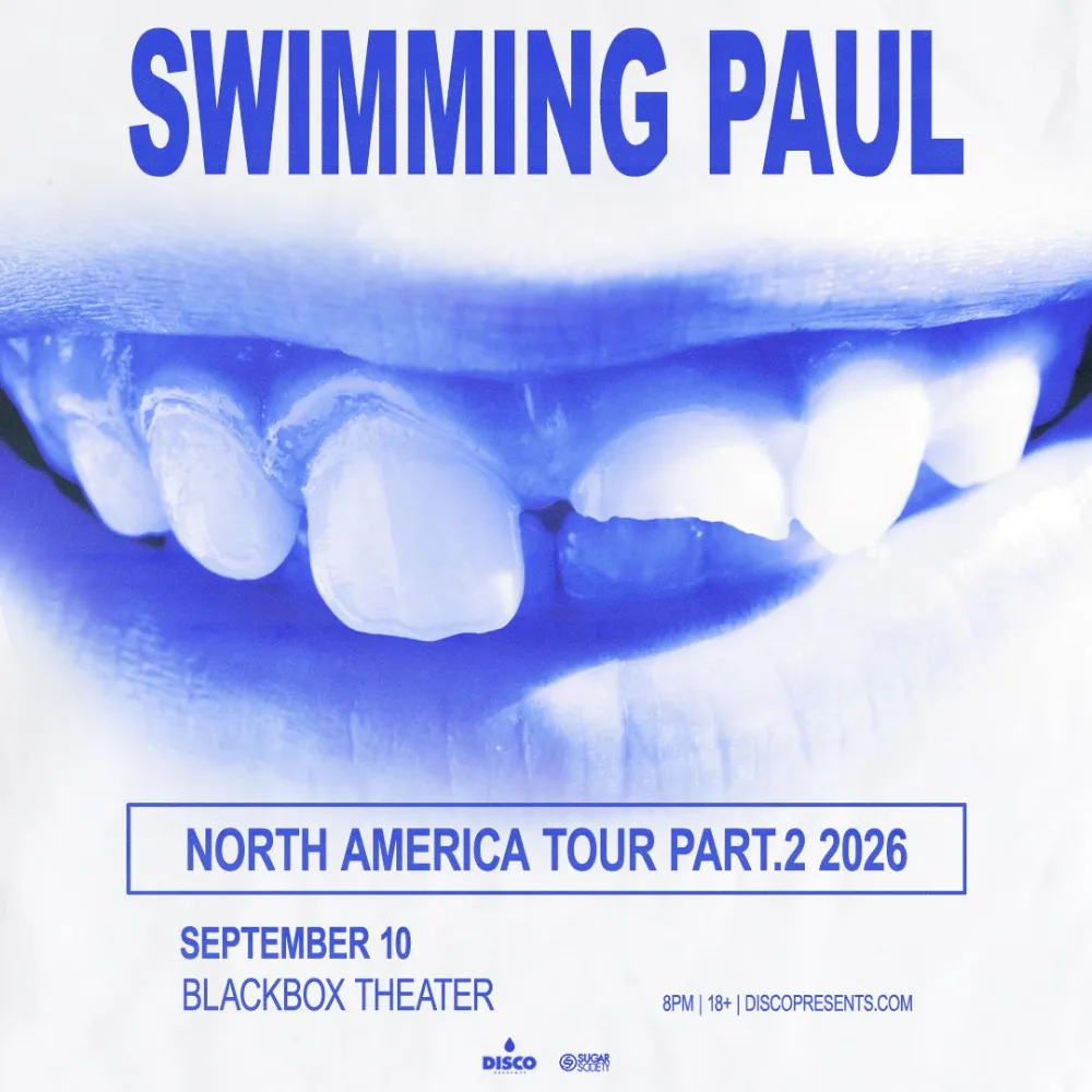 Swimming Paul — event flyer