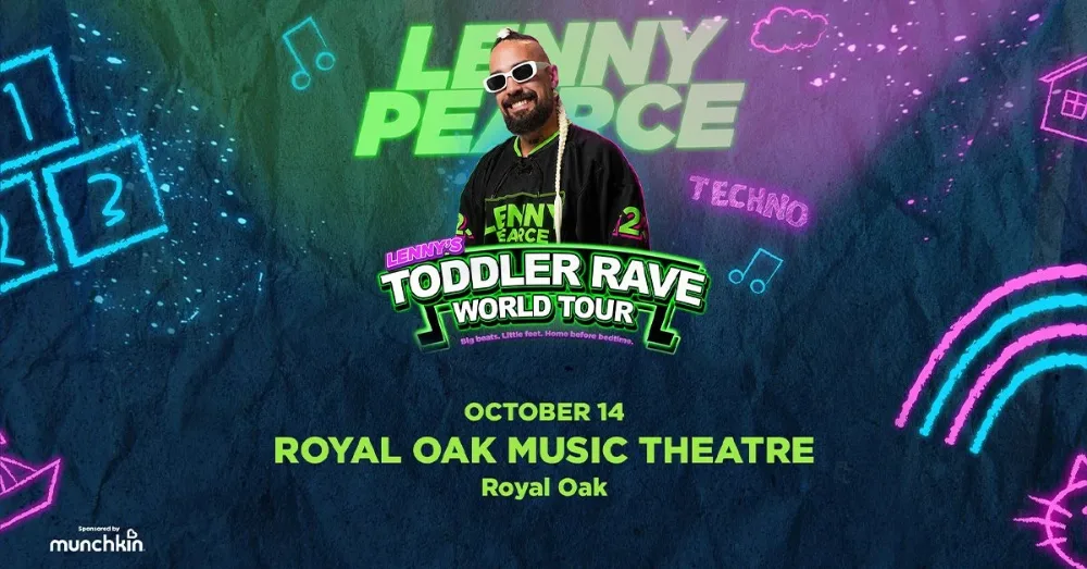 Lenny Pearce — event flyer