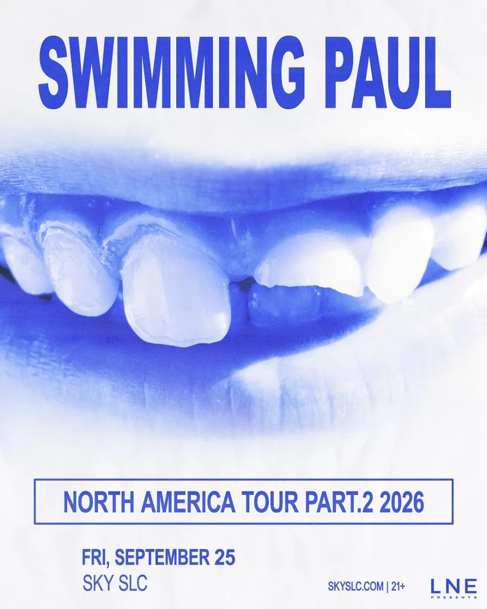 Swimming Paul — event flyer