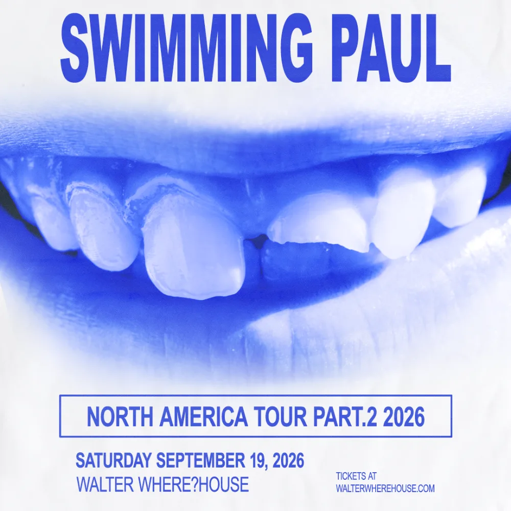 Swimming Paul — event flyer