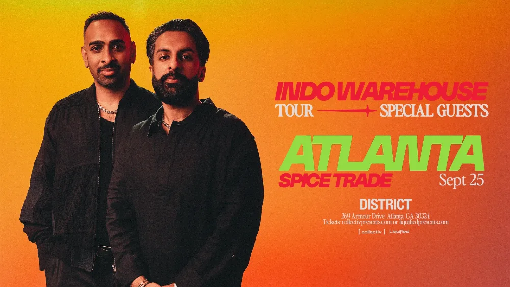 Indo Warehouse — event flyer