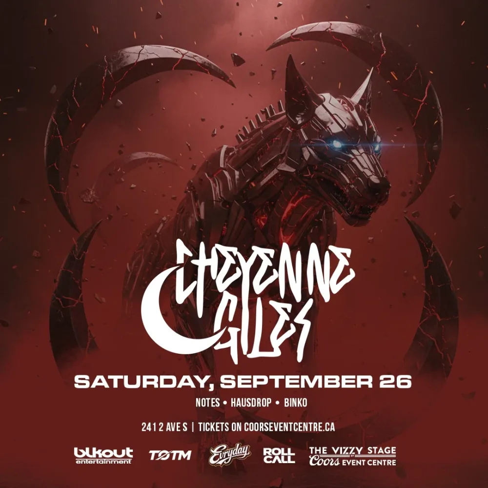 Cheyenne Giles — event flyer