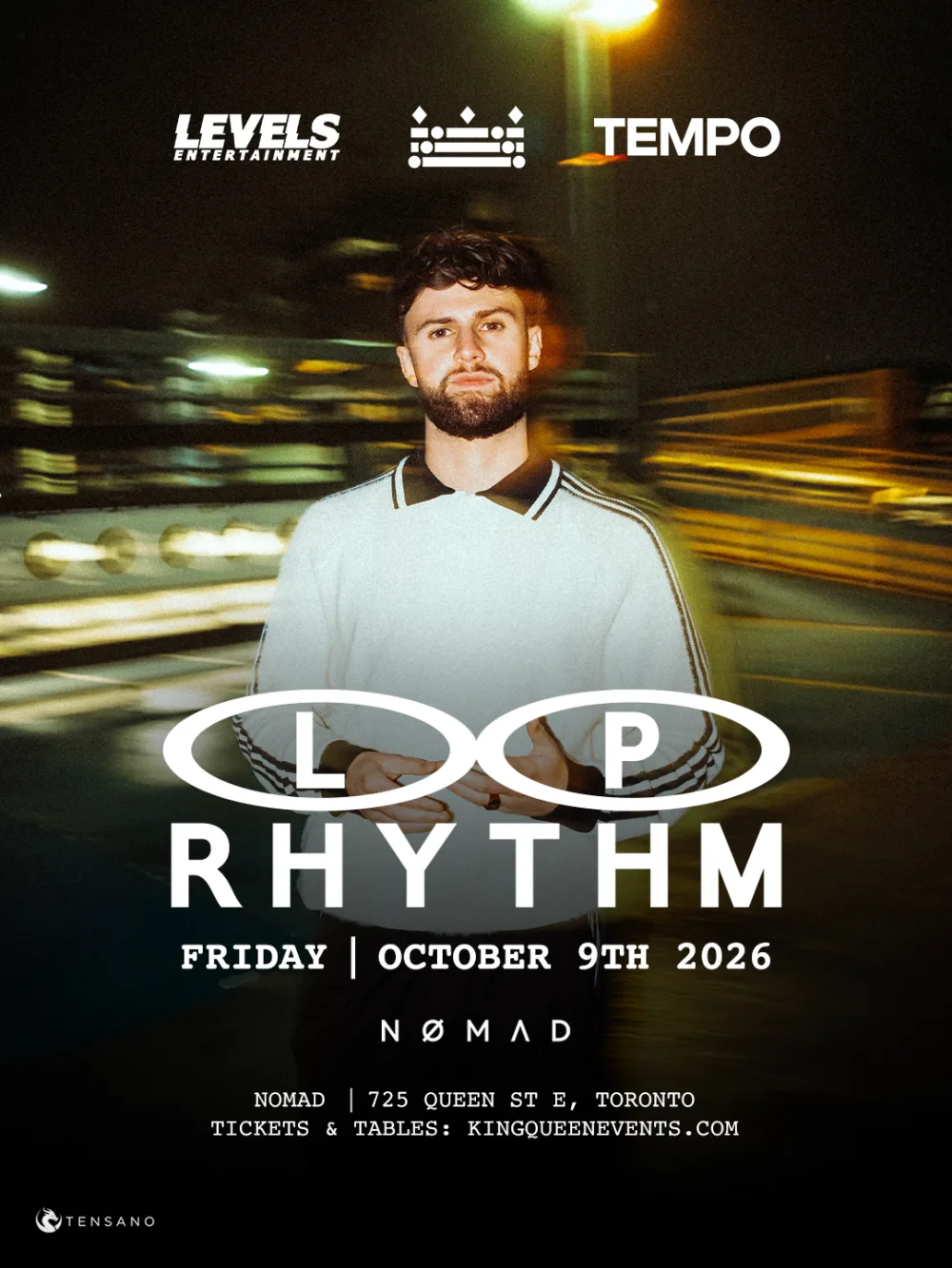 L.P. Rhythm — event flyer