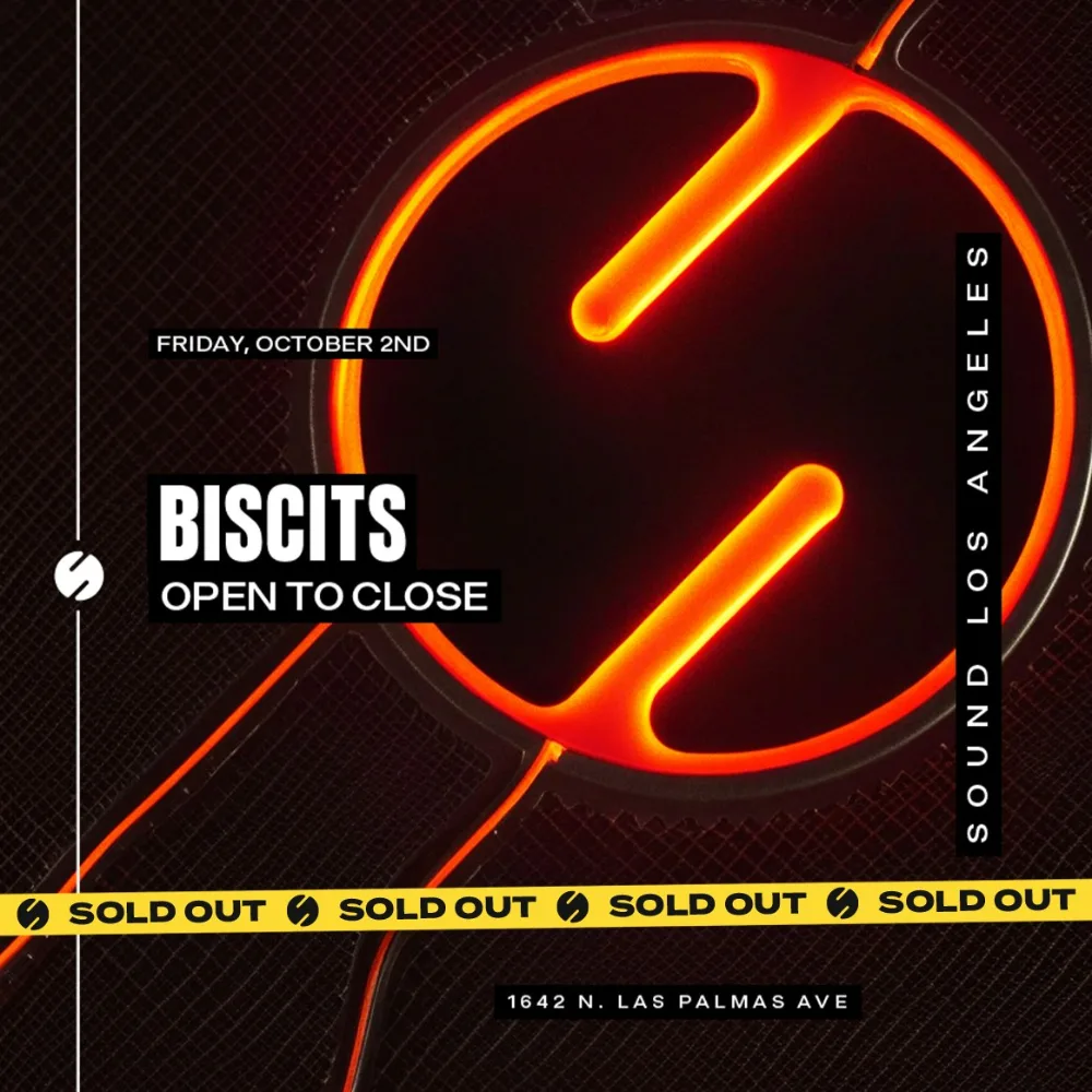 Biscits — event flyer