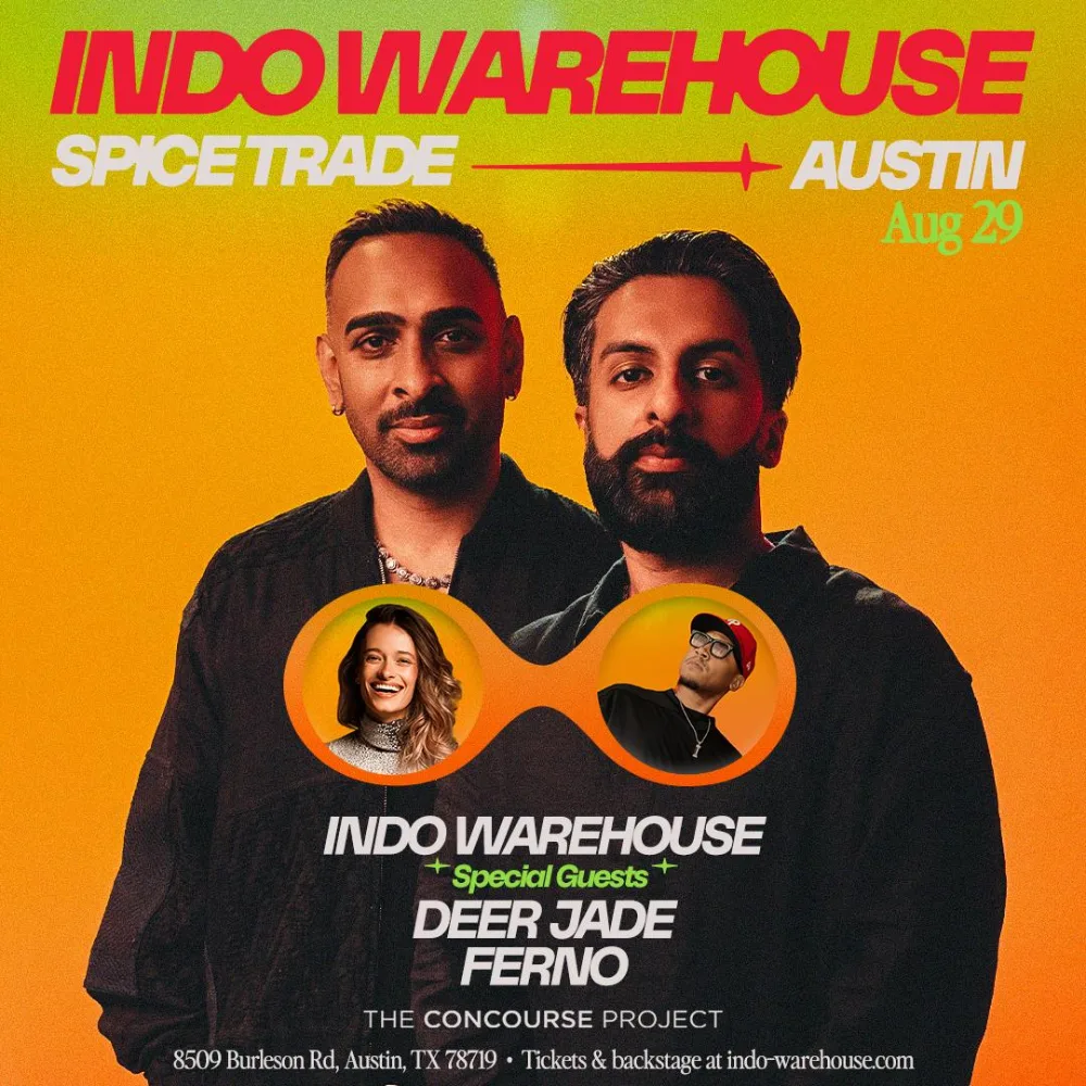 Indo Warehouse, Ferno, Deer Jade — event flyer