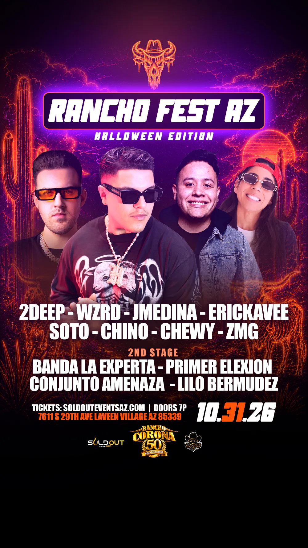 Rancho Fest — event flyer