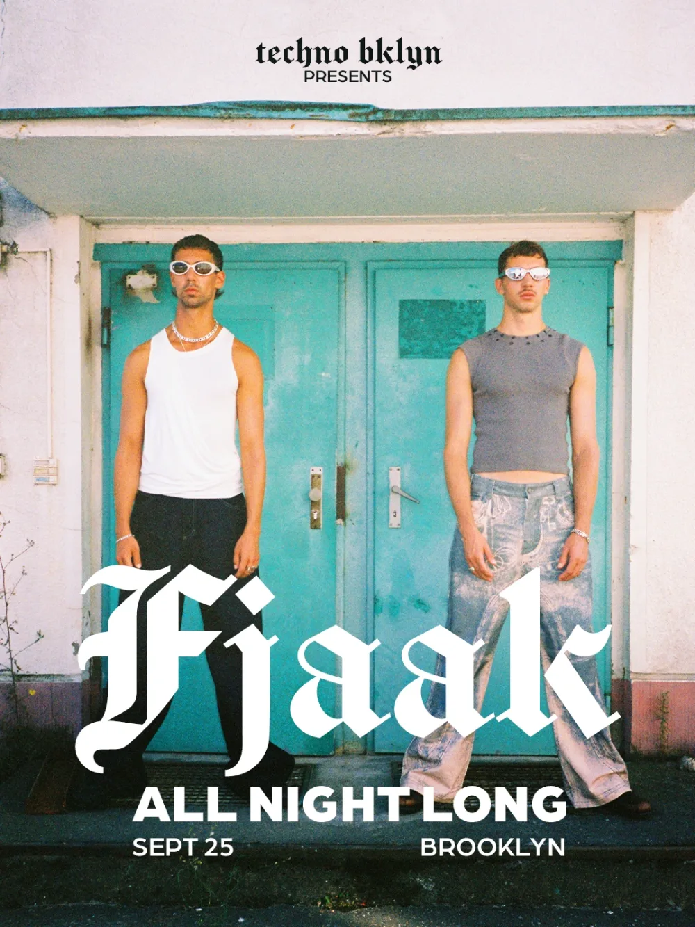 ALL NIGHT LONG — event flyer